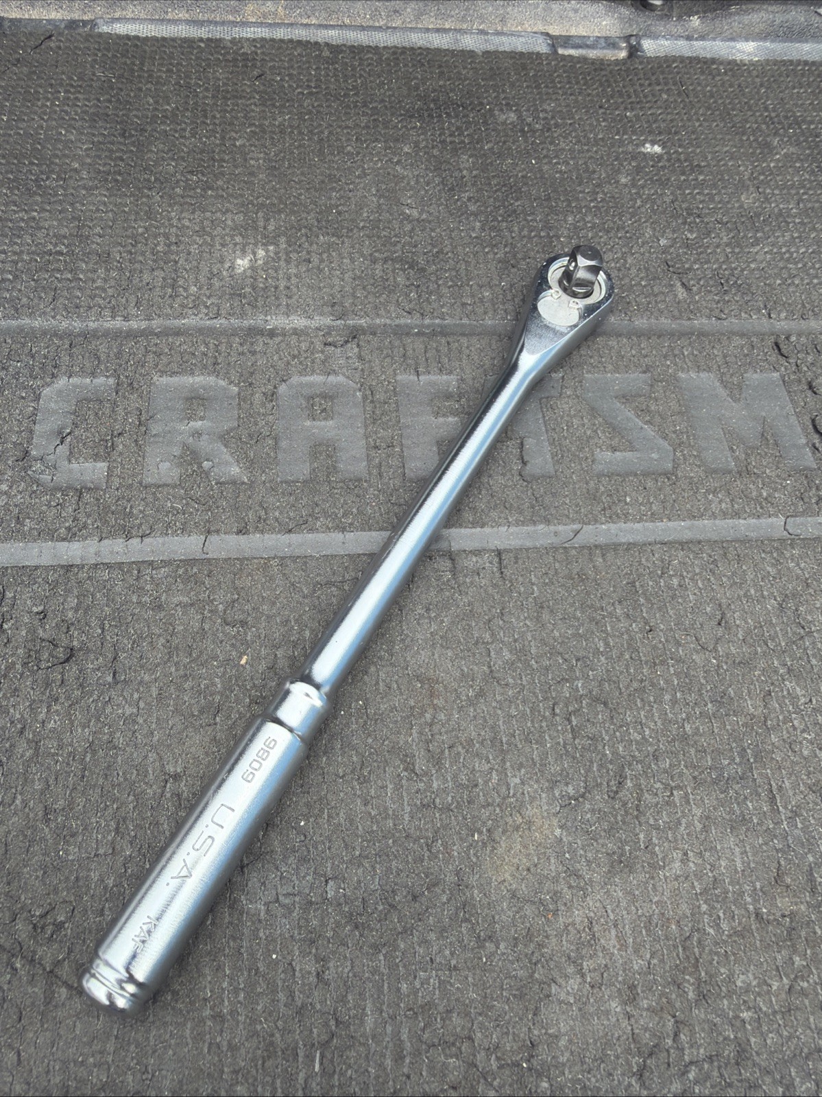 Rare Sears Craftsman Industrial 3/8” Drive Long Handle Ratchet 9809 ?Prototype? Rare Sears Craftsman Industrial 3/8” Drive Long Handle Ratchet 9809 ?Prototype?
