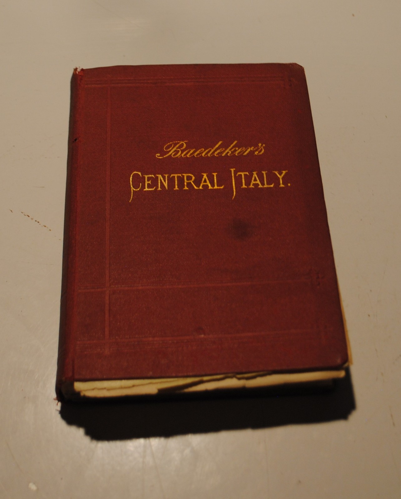 Baedeker’s Central Italy And Rome. Handbook For Travellers 1900 13th Rev Ed. Baedeker’s Central Italy And Rome. Handbook For Travellers 1900 13th Rev Ed.