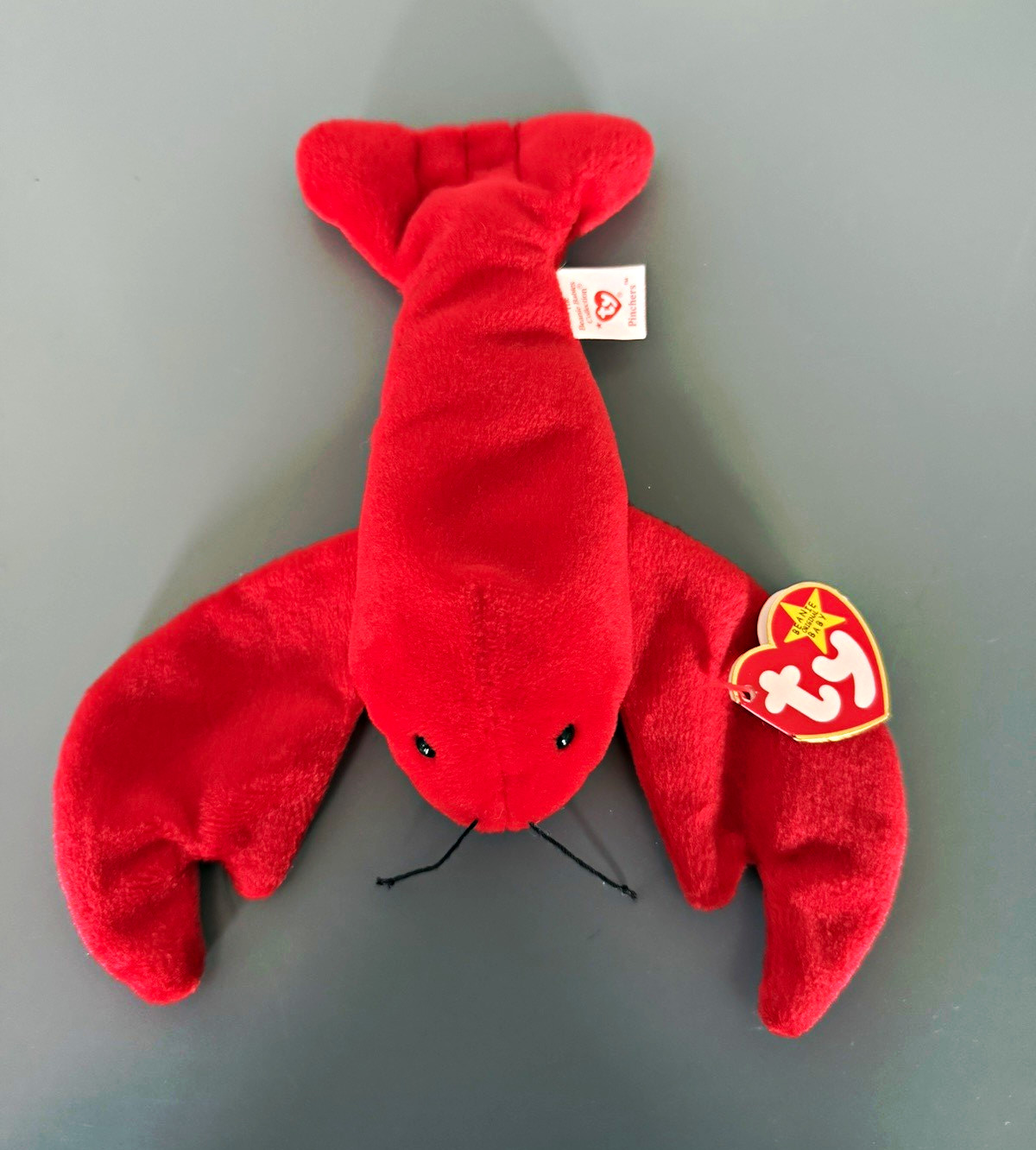 Ty Beanie Babies Pinchers Red Lobster Plush Beanbag Vintage 1993 Ty Beanie Babies Pinchers Red Lobster Plush Beanbag Vintage 1993
