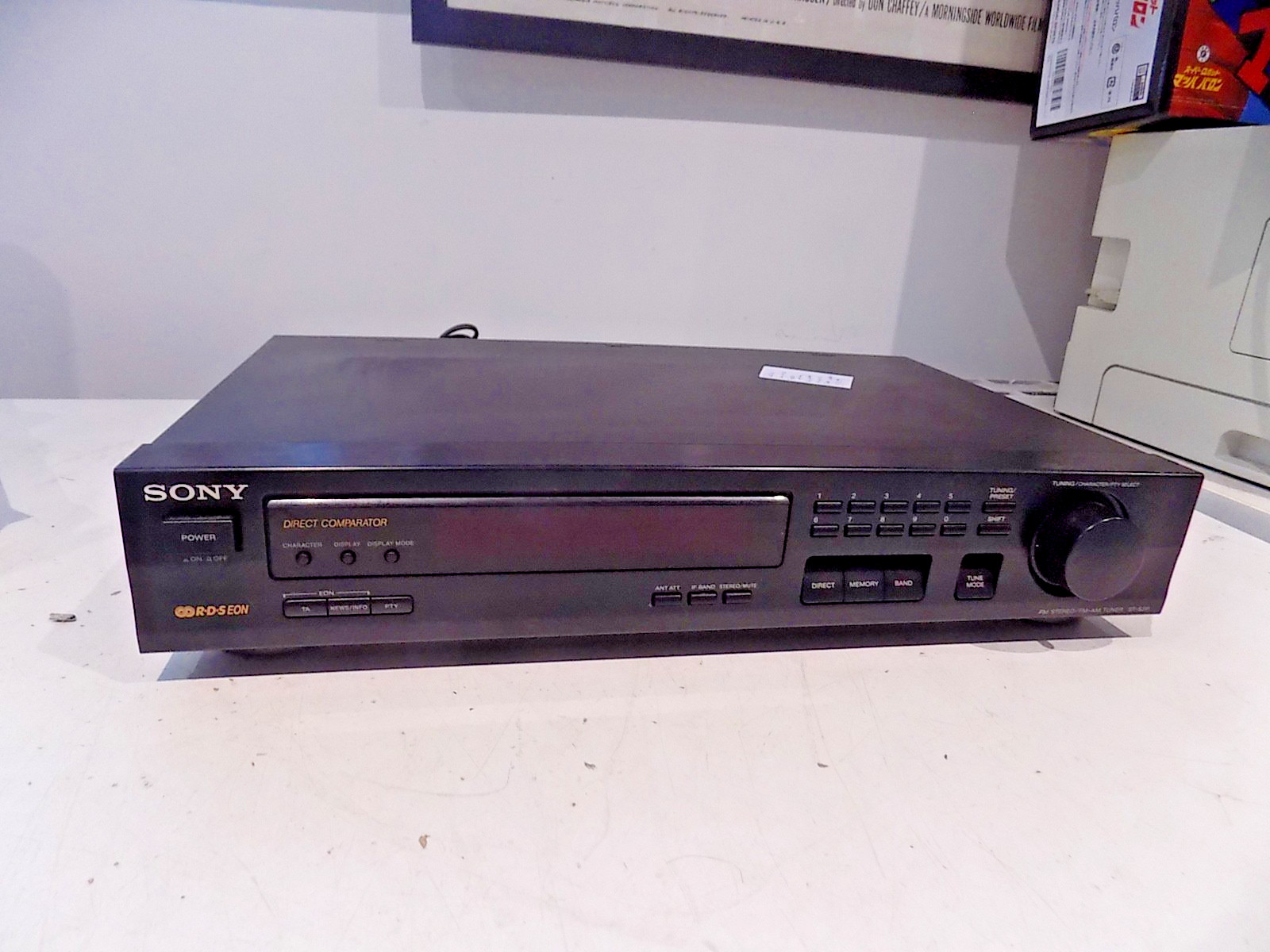 Sony ST-S311 FM-AM Stereo Tuner Black Quality Made in Japan Genuine Tested Works Sony ST-S311 FM-AM Stereo Tuner Black Quality Made in Japan Genuine Tested Works