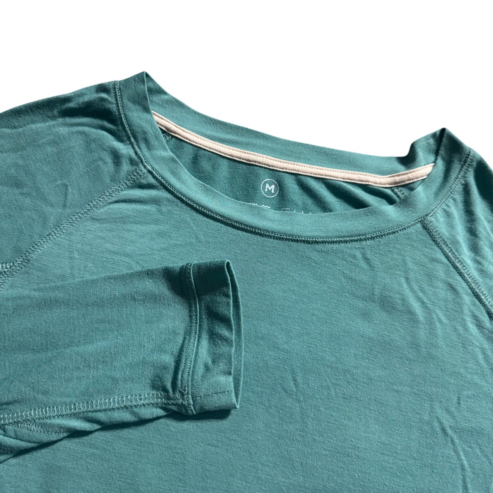 Free Fly Performance Bamboo Womens Size Medium Athletic Fit Long Sleeve Teal Free Fly Performance Bamboo Womens Size Medium Athletic Fit Long Sleeve Teal