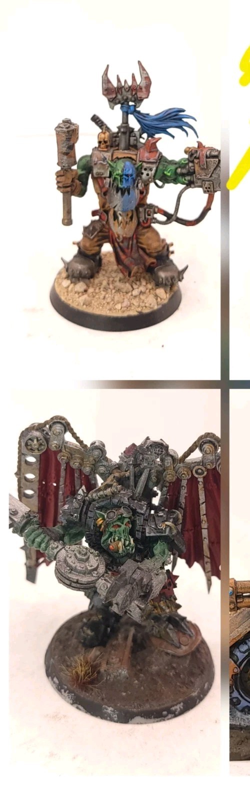 Warhammer 40k Ork Bundle: OOP Warboss And Wing Boss Warhammer 40k Ork Bundle: OOP Warboss And Wing Boss