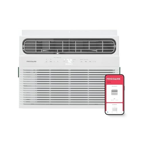 Frigidaire FHWW124TE1 12000 BTU Smart Window AC w/ Wi-Fi Remote 115V Frigidaire FHWW124TE1 12000 BTU Smart Window AC w/ Wi-Fi Remote 115V