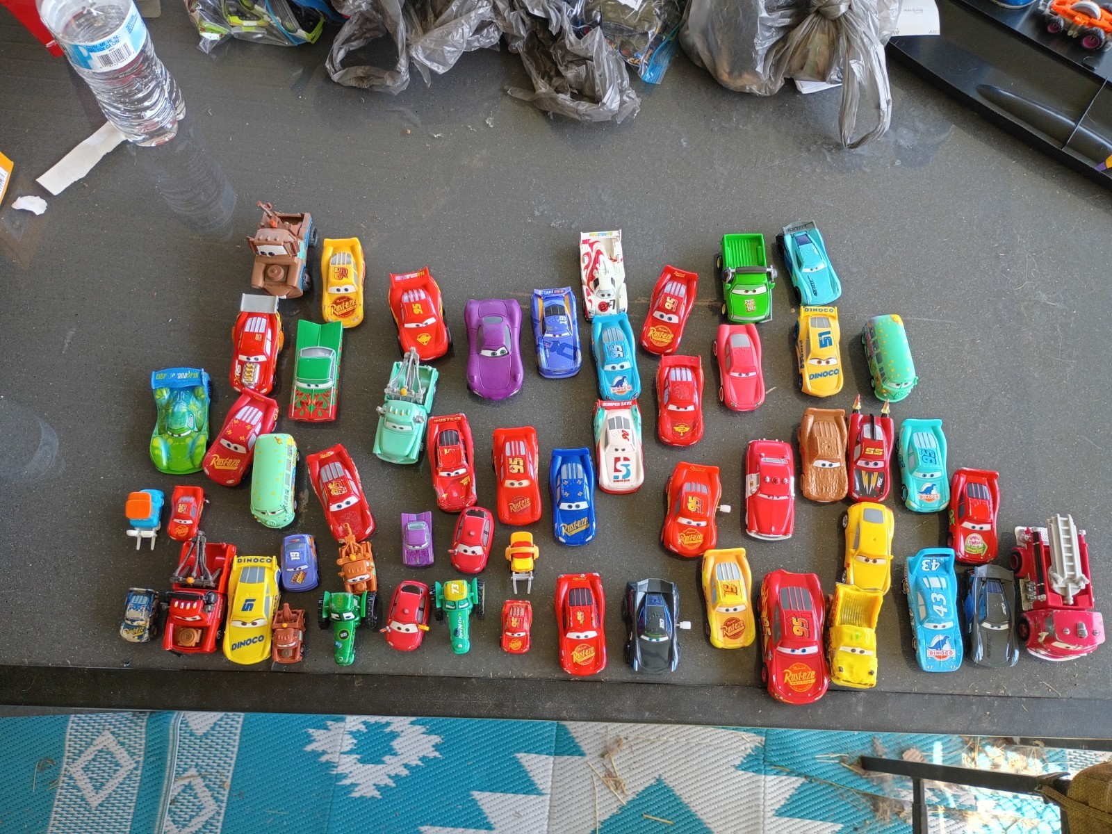 Lot of 55 Disney Pixar Cars Diecast and plastic mixed lot Lot of 55 Disney Pixar Cars Diecast and plastic mixed lot