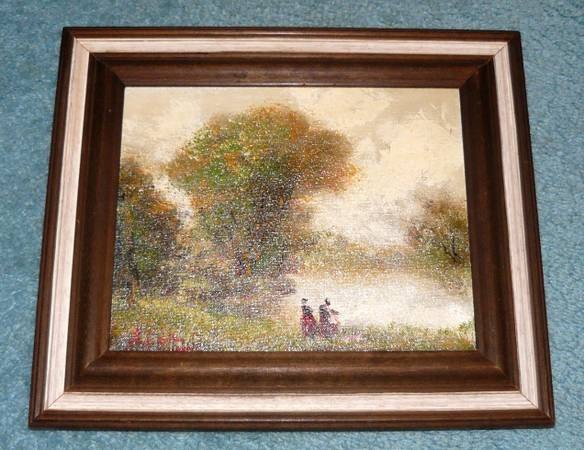 Original Oil Painting, Artist Signed, Framed - - - ready to hang