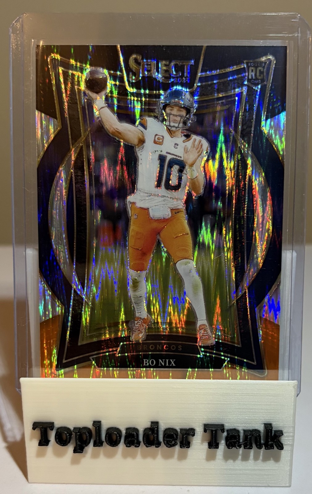 2024 BO NIX Panini Select Rookie - Concourse #30 Black & Orange Shock Prizm (RC) 2024 BO NIX Panini Select Rookie - Concourse #30 Black & Orange Shock Prizm (RC)