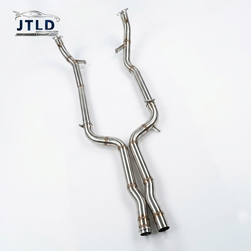 Performance Y Pipe Mid Exhaust Pipe for Mercedes-Benz E63 AMG W212 5.5L Bi-Turbo