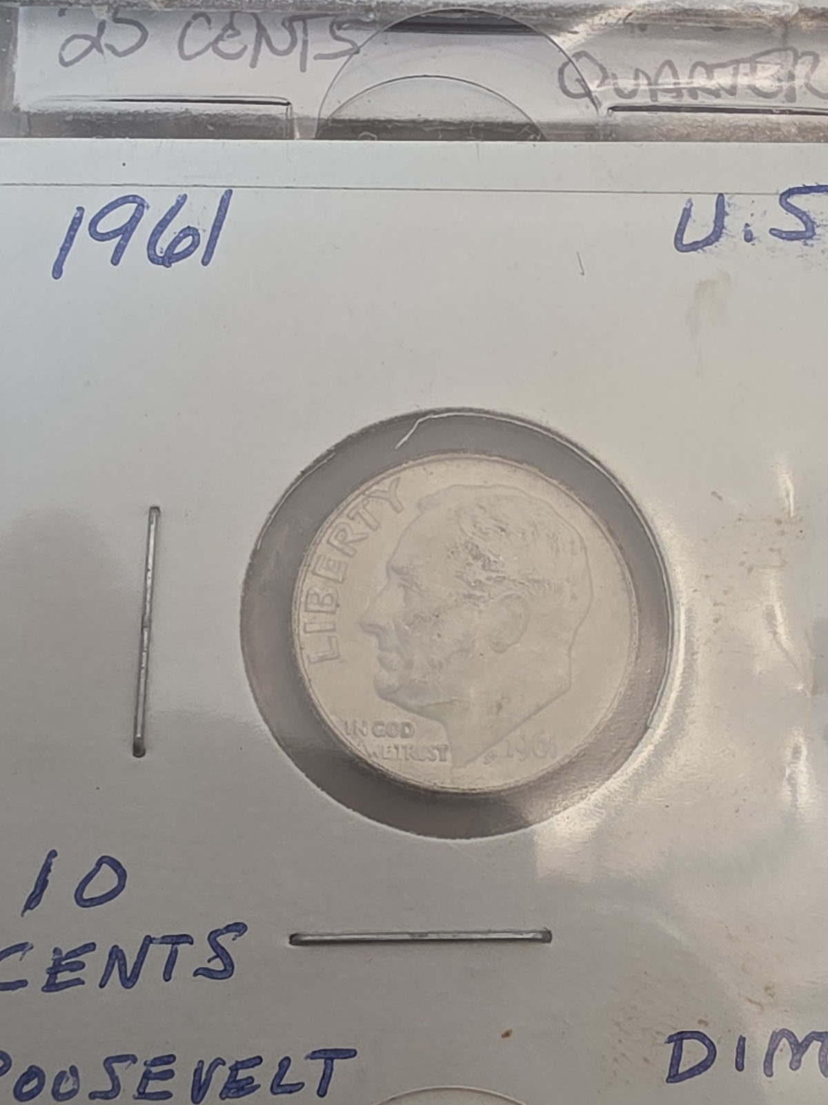 1961 roosevelt dime 1961 roosevelt dime
