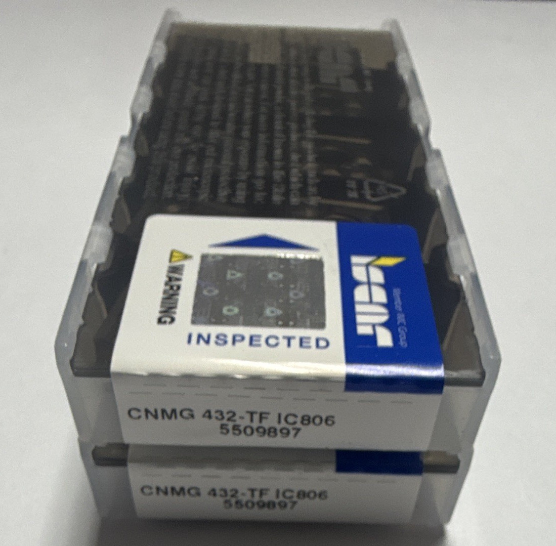 ISCAR Carbide Turning Insert CNMG 432-TF IC806 Indexable Inserts (10pcs) ISCAR Carbide Turning Insert CNMG 432-TF IC806 Indexable Inserts (10pcs)