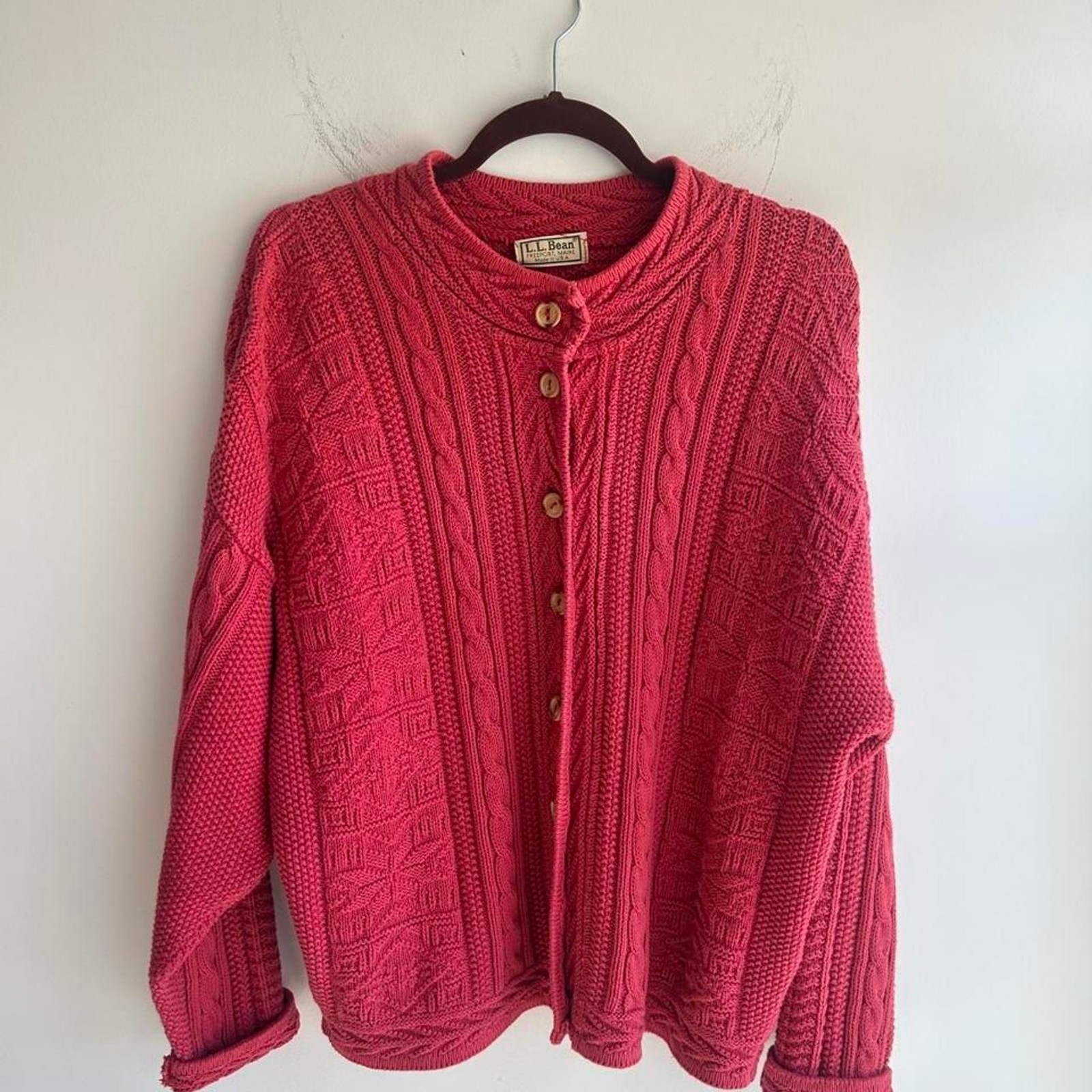 Vintage L.L. Bean Knit Cardigan