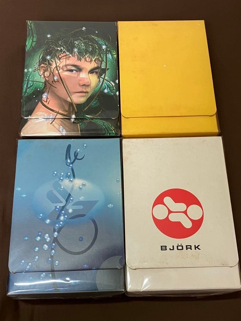 Bjork Homogenic Box Set 4 Items Bachelorette Joga All Is Full Of Love Alarm Call