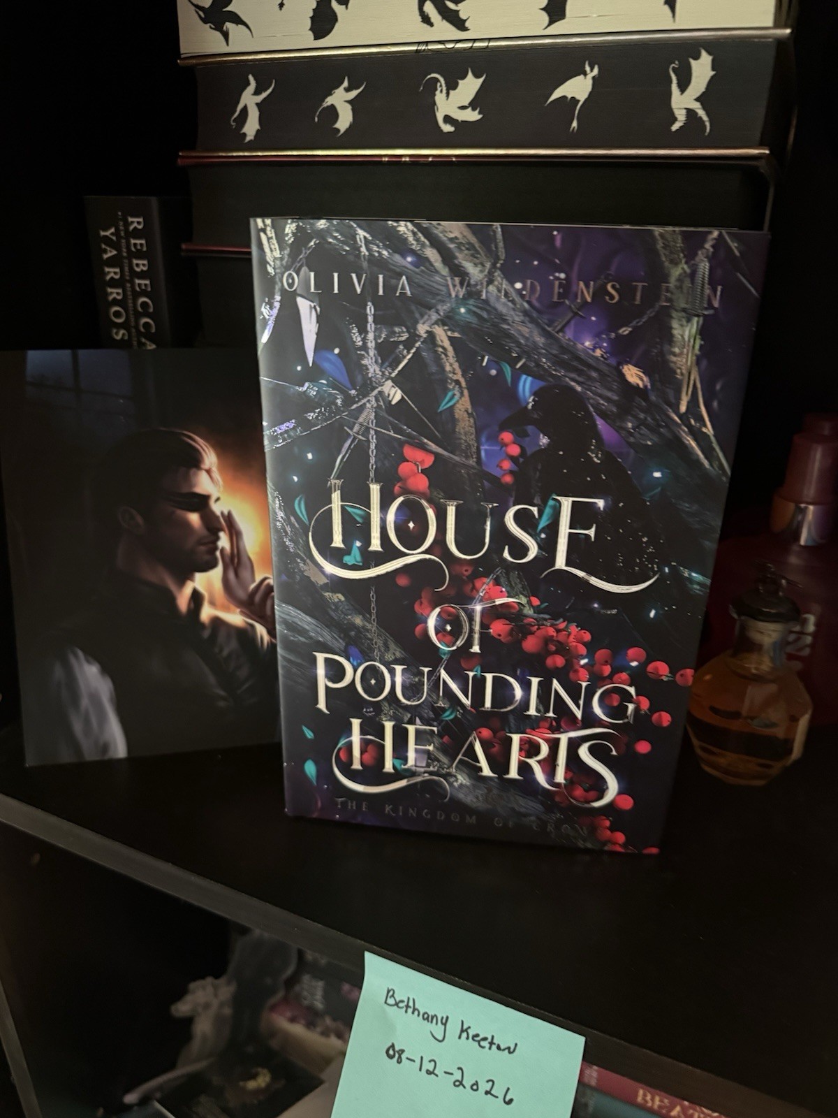 Midnight Whispers House of Pounding Hearts Olivia Wildenstein Hardcover Signed Midnight Whispers House of Pounding Hearts Olivia Wildenstein Hardcover Signed