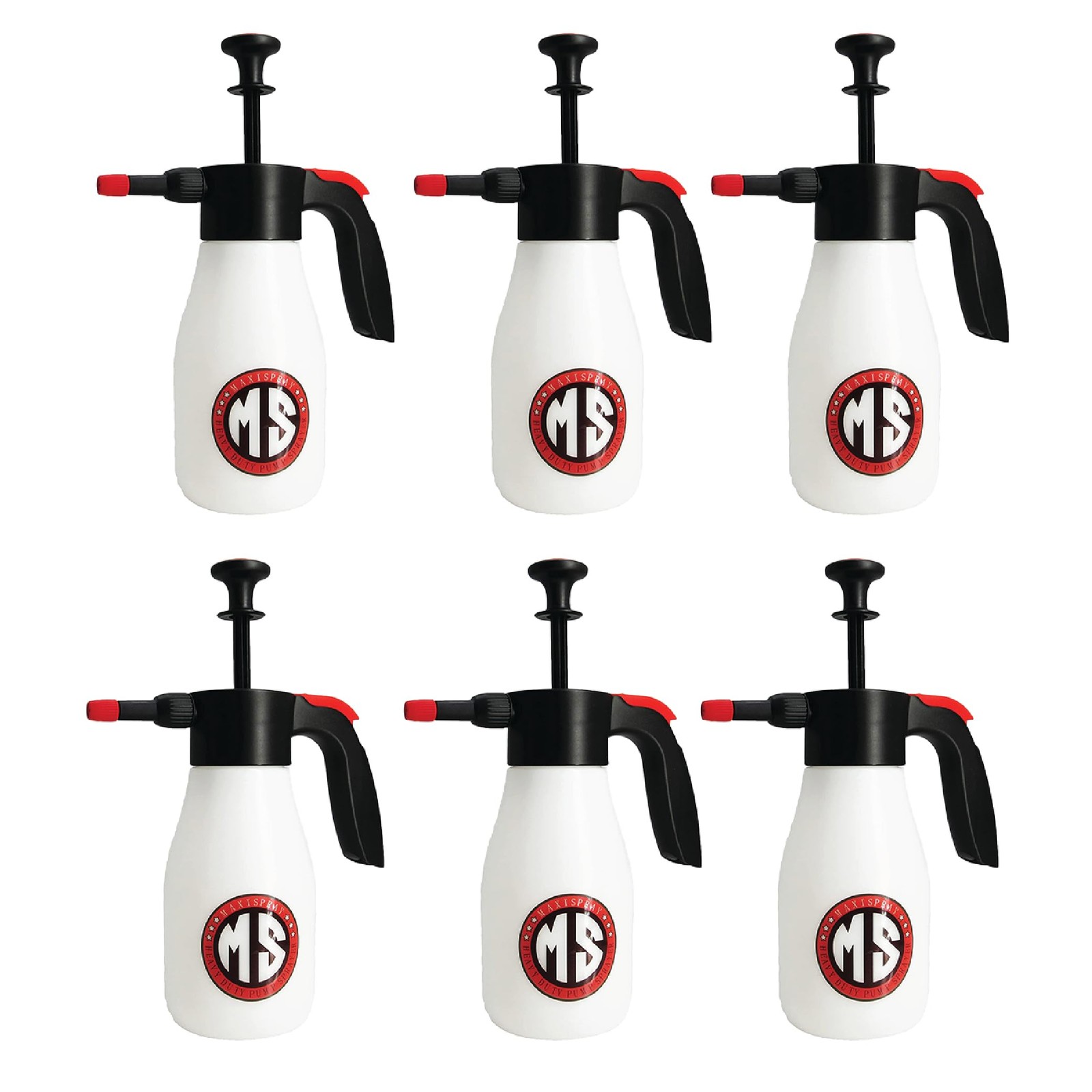 Maxi-Spray Pressure Sprayer Pump Bottle Perfect for Gardening,Fertilizing 6 Pack