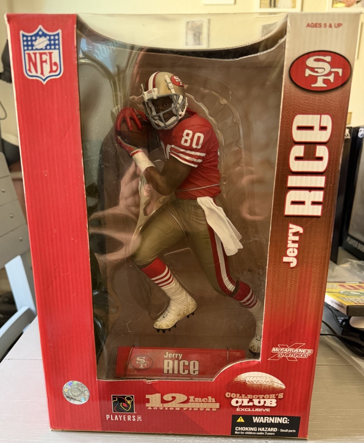 Mcfarlane Sportspicks 12 Inch Jerry Rice San Francisco 49ers New In Box Mcfarlane Sportspicks 12 Inch Jerry Rice San Francisco 49ers New In Box