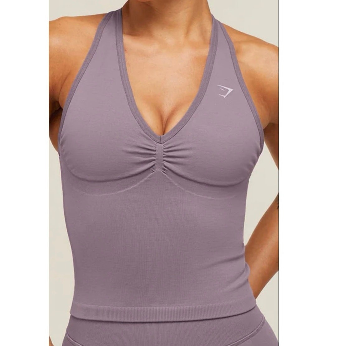 Gymshark Lift Seamless Tank Top Purple Size S