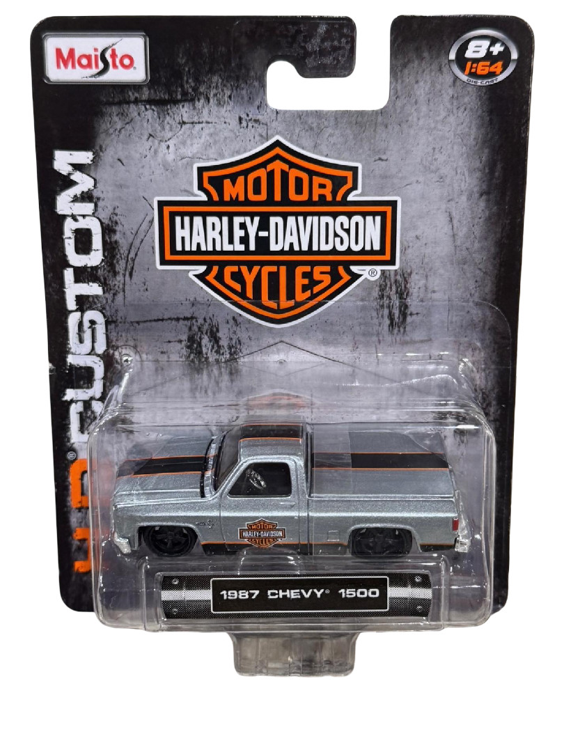 Maisto Harley Davidson 1987 Chevy 1500 Pickup Truck 1/64