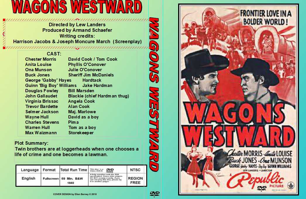 WAGONS WESTWARD - DVD - Chester Morris, Buck Jones WAGONS WESTWARD - DVD - Chester Morris, Buck Jones