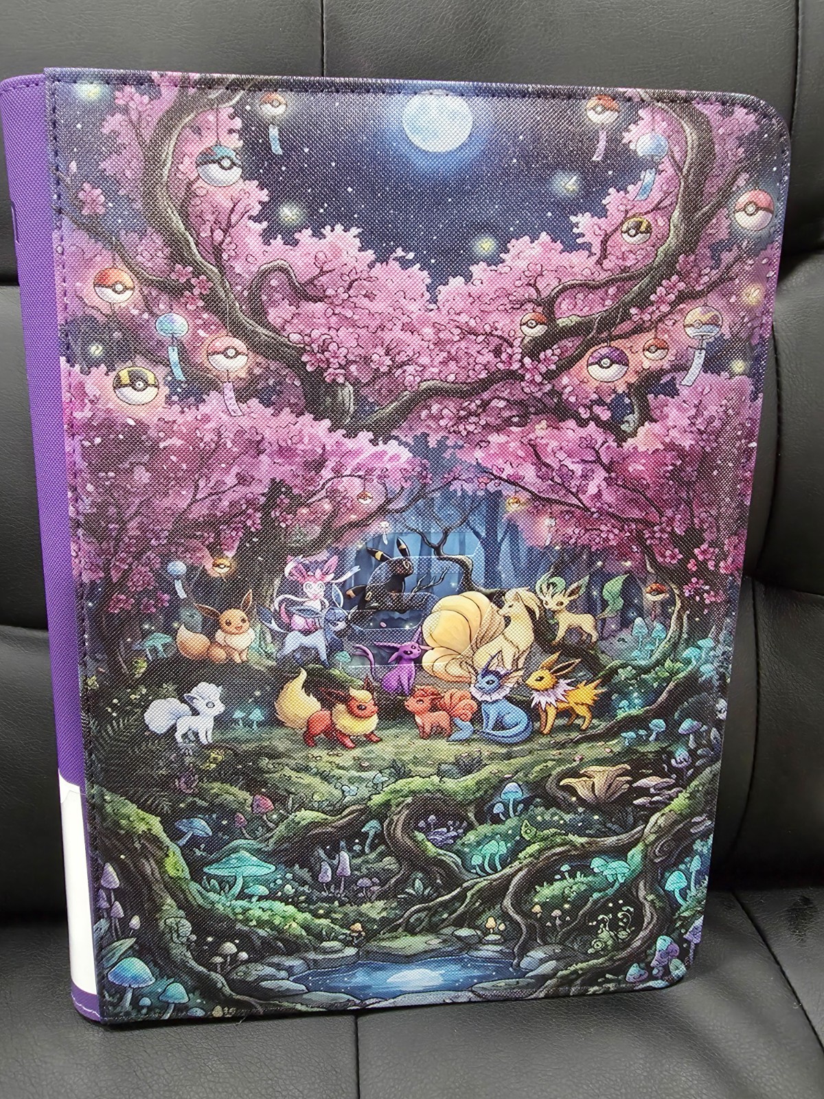 Umbreon Espeon Sylveon Vaporeon Flareon Jolteon Pokemon binder