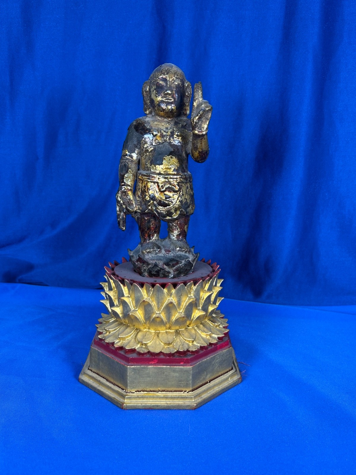 15th/16th Century Ming Standing Baby Buddha: Wonderful
