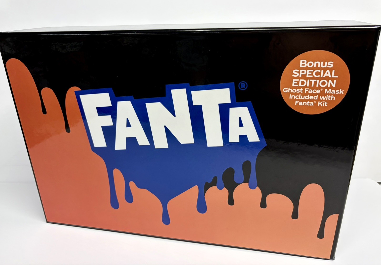 New Halloween Scream Ghost Face Mask White Fanta Brand New Special Edition Kit New Halloween Scream Ghost Face Mask White Fanta Brand New Special Edition Kit