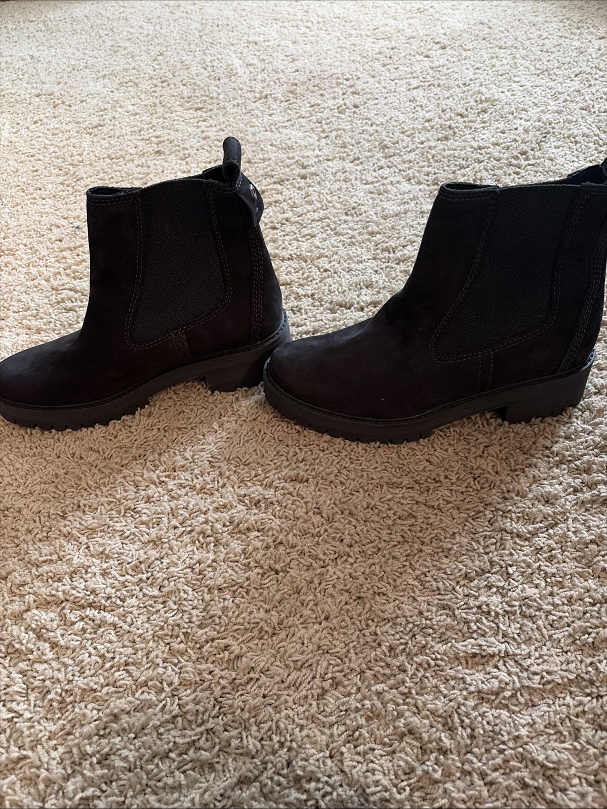 Timberland Women\'s Black Courmayer Valley Chelsea Boots Size 7 Timberland Women\'s Black Courmayer Valley Chelsea Boots Size 7