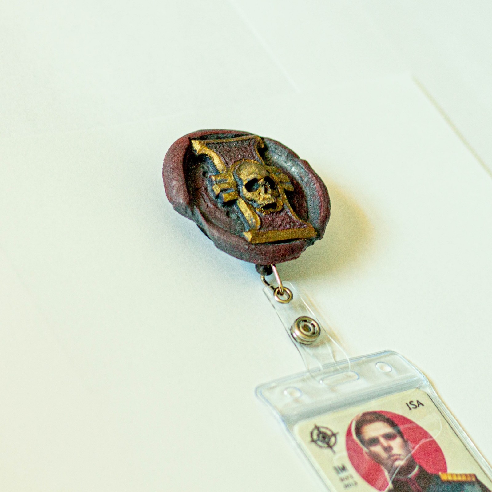 Purity Seal Badge Reel – Inquisition, Mechanicus & Skull Designs