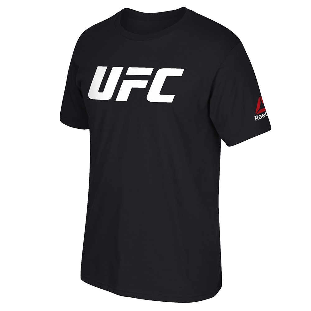 Reebok Men's UFC Official Primary Logo (Black) T-Shirt