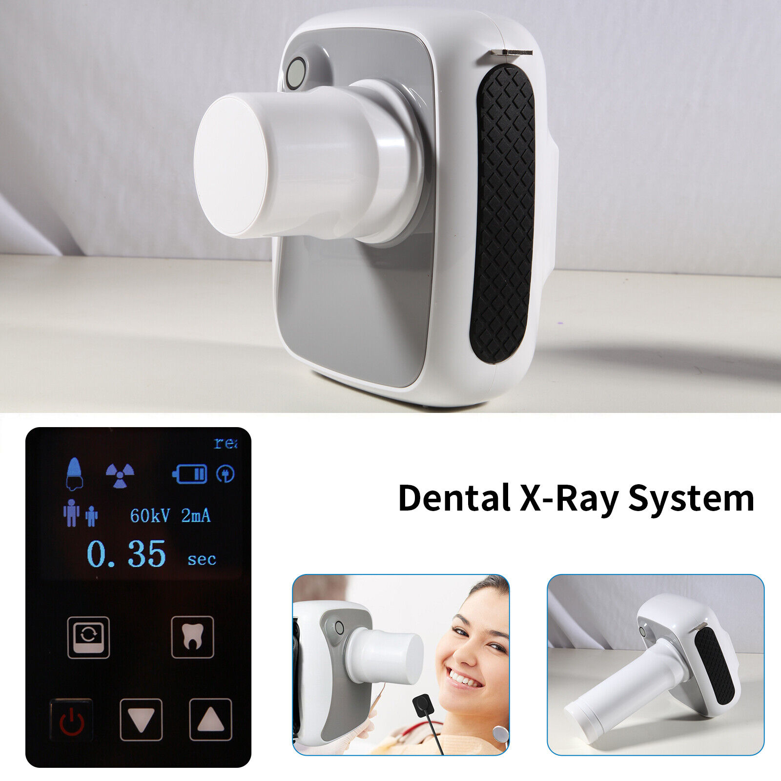 Wireless Portable Dental Digital X-Ray Unit Machine 70KV H2