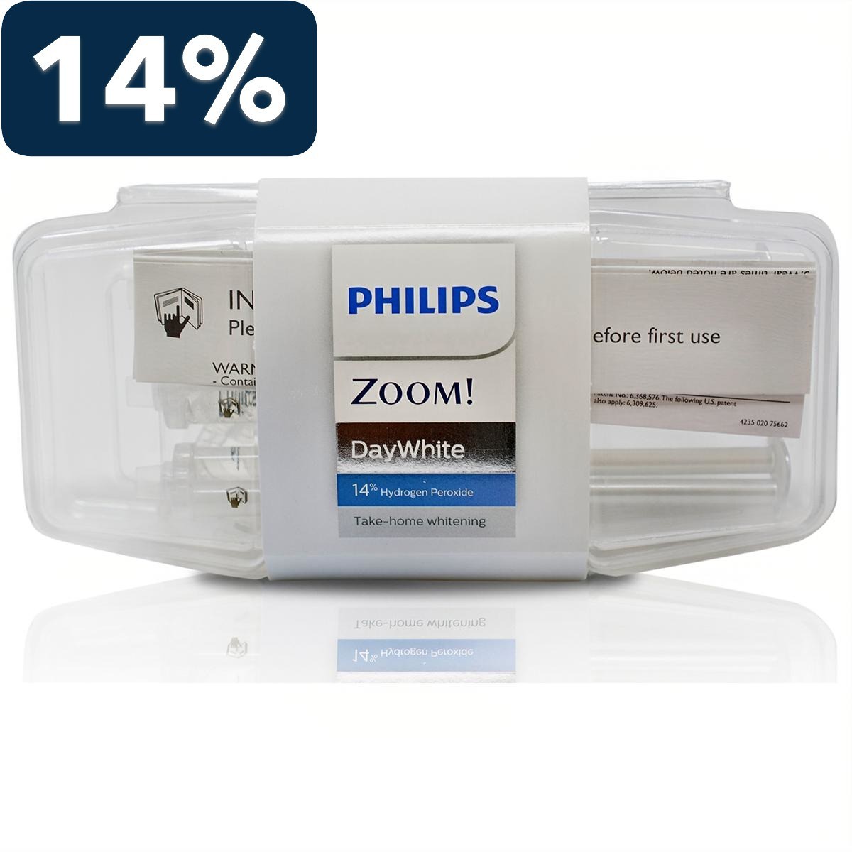 Philips Zoom DayWhite 14% Teeth Whitening Gel - Mint - 3 Gels