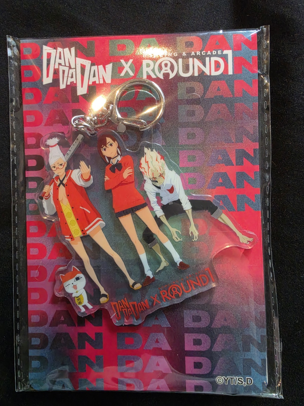 Dandadan x Round 1 Group Acrylic Keychain Dandadan x Round 1 Group Acrylic Keychain