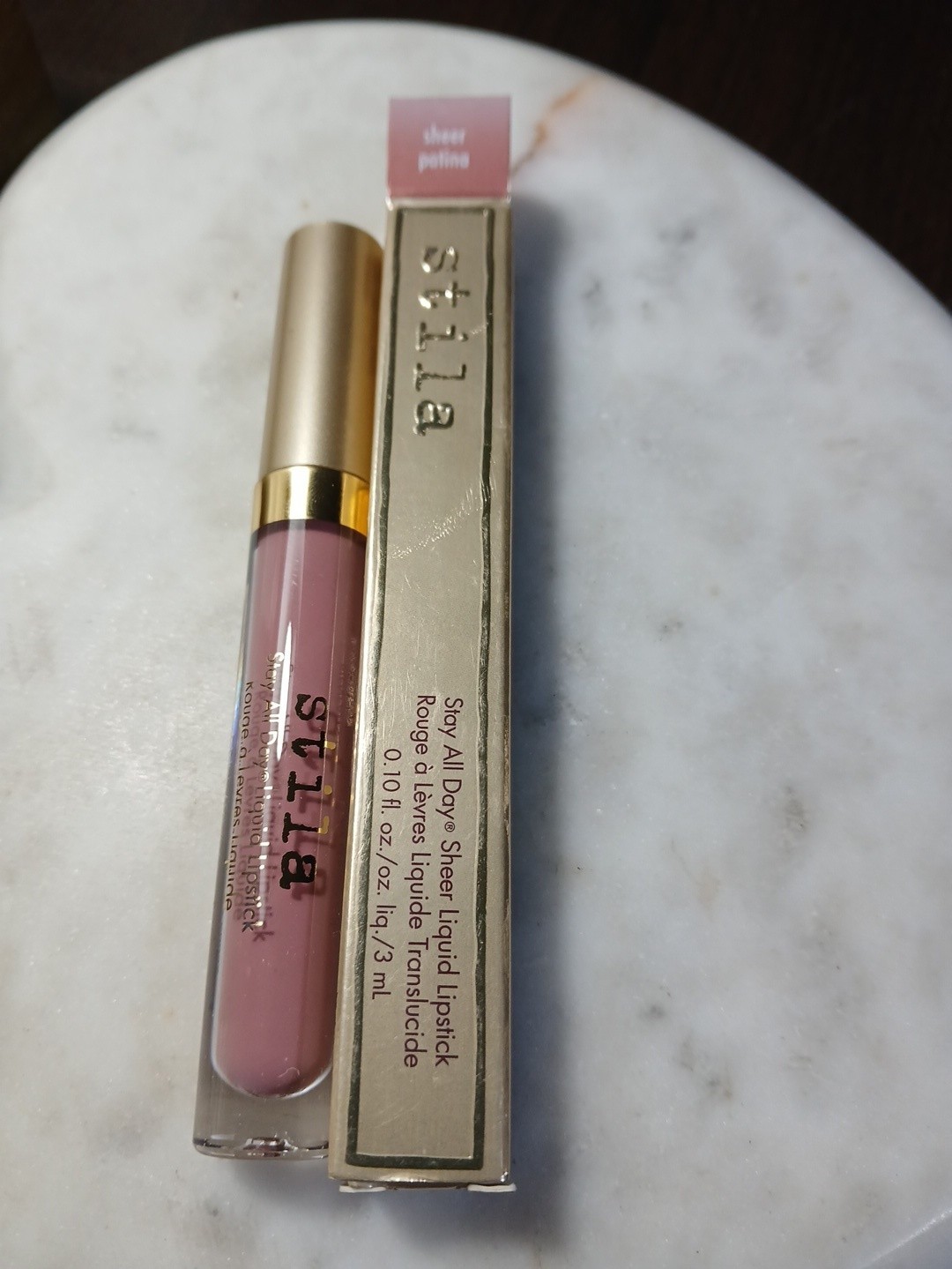 Stila Stay All Day Liquid Lipstick Sheer Patina Full Size NIB Stila Stay All Day Liquid Lipstick Sheer Patina Full Size NIB
