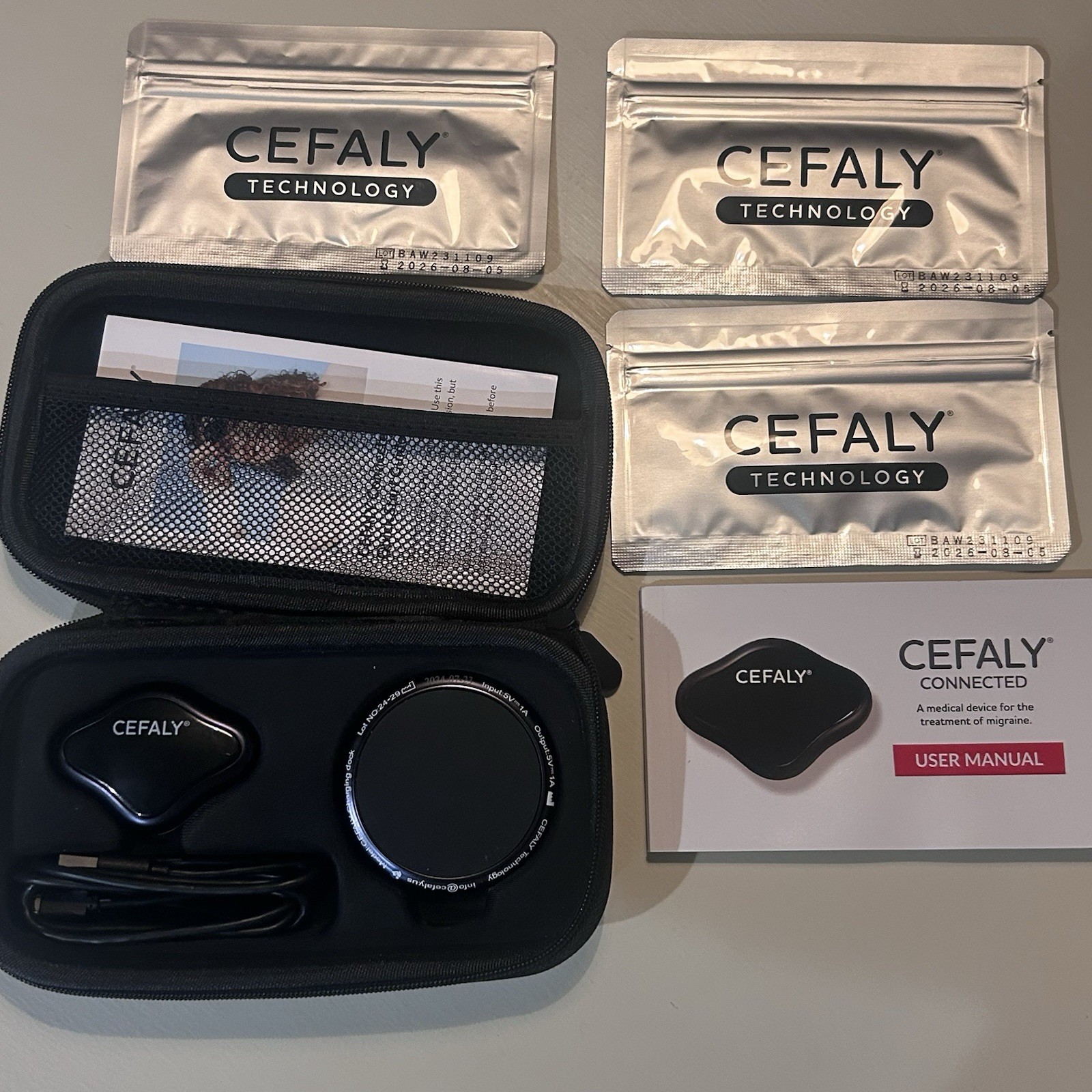 Cefaly medical device for treatment of migraines Cefaly medical device for treatment of migraines