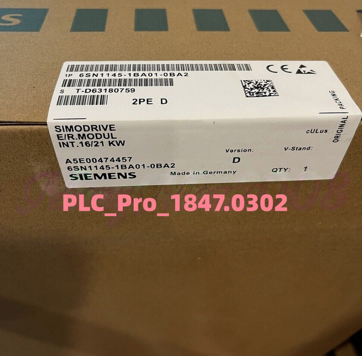 6SN1 145-1BA01-0BA2 1PCS Brand New Siemens 6SN1145-1BA01-0BA2  Fast delivery