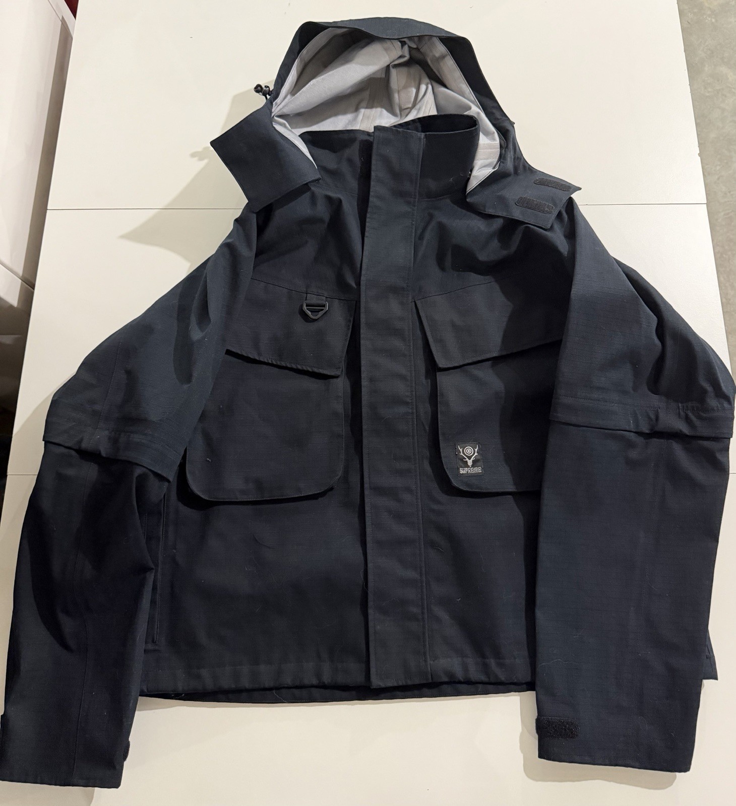 Supreme x SOUTH2 WEST8 River Trek Jacket Black Size Large SS21