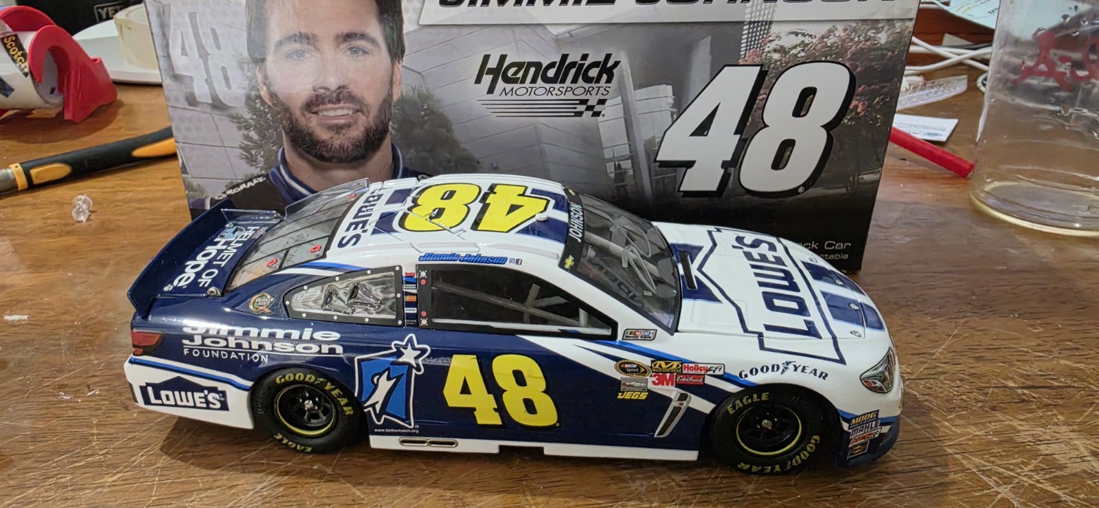 2013 Jimmie Johnson #48 Jimmie Johnson Foundation Autograph 2013 Jimmie Johnson #48 Jimmie Johnson Foundation Autograph