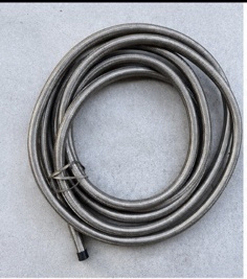 Eaton Aeroquip FBA1200 Stainless Steel Braided Hose – 60 ft – Used