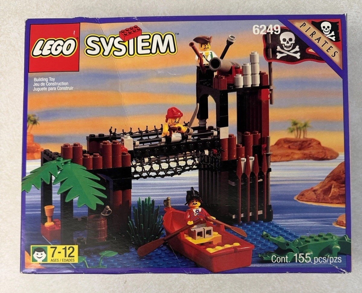 LEGO 6249 Pirates Ambush New In Original Box NIB Complete Set Lego Pirates 1997 LEGO 6249 Pirates Ambush New In Original Box NIB Complete Set Lego Pirates 1997