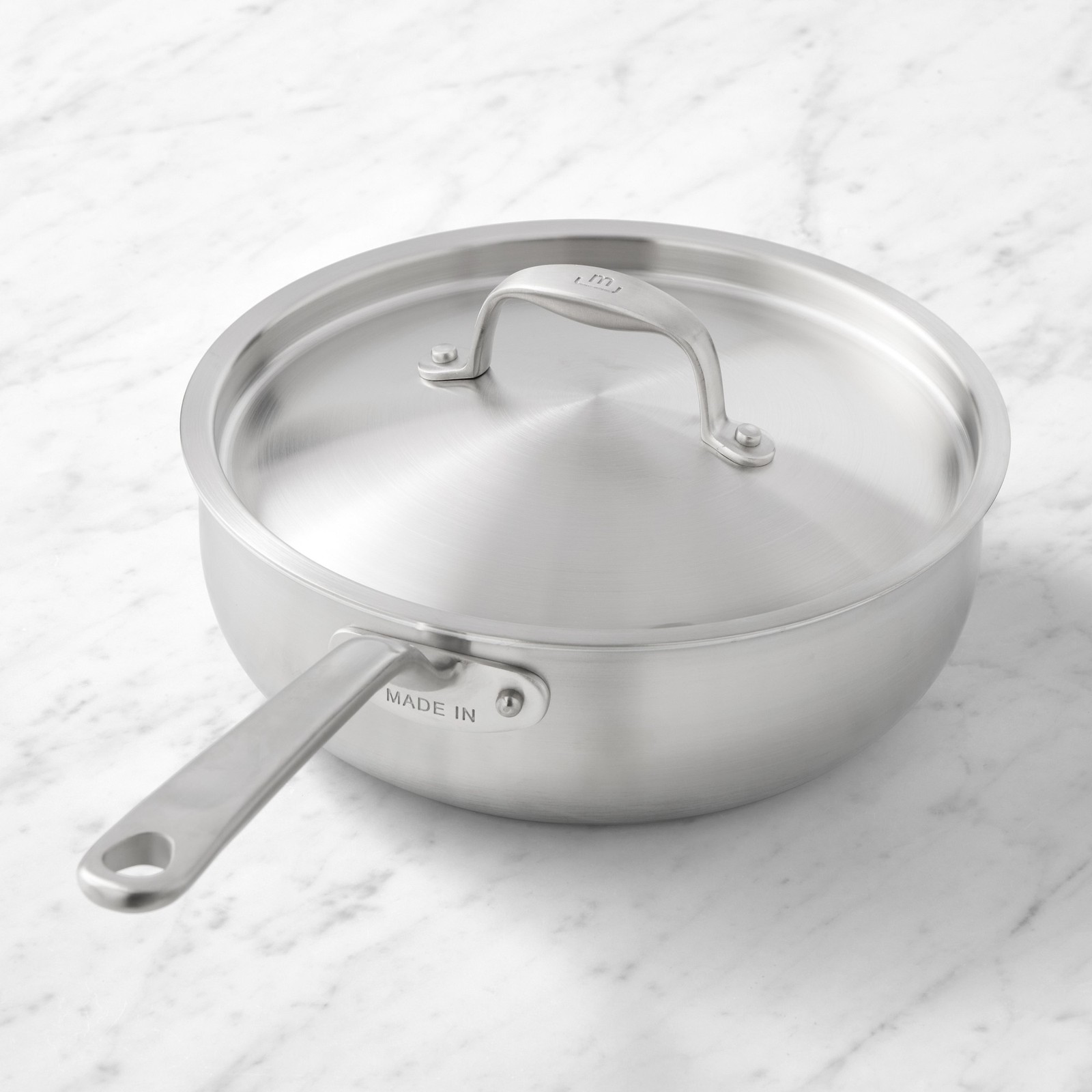 Made In Stainless-Steel Saucier, 3-Qt Made In Stainless-Steel Saucier, 3-Qt