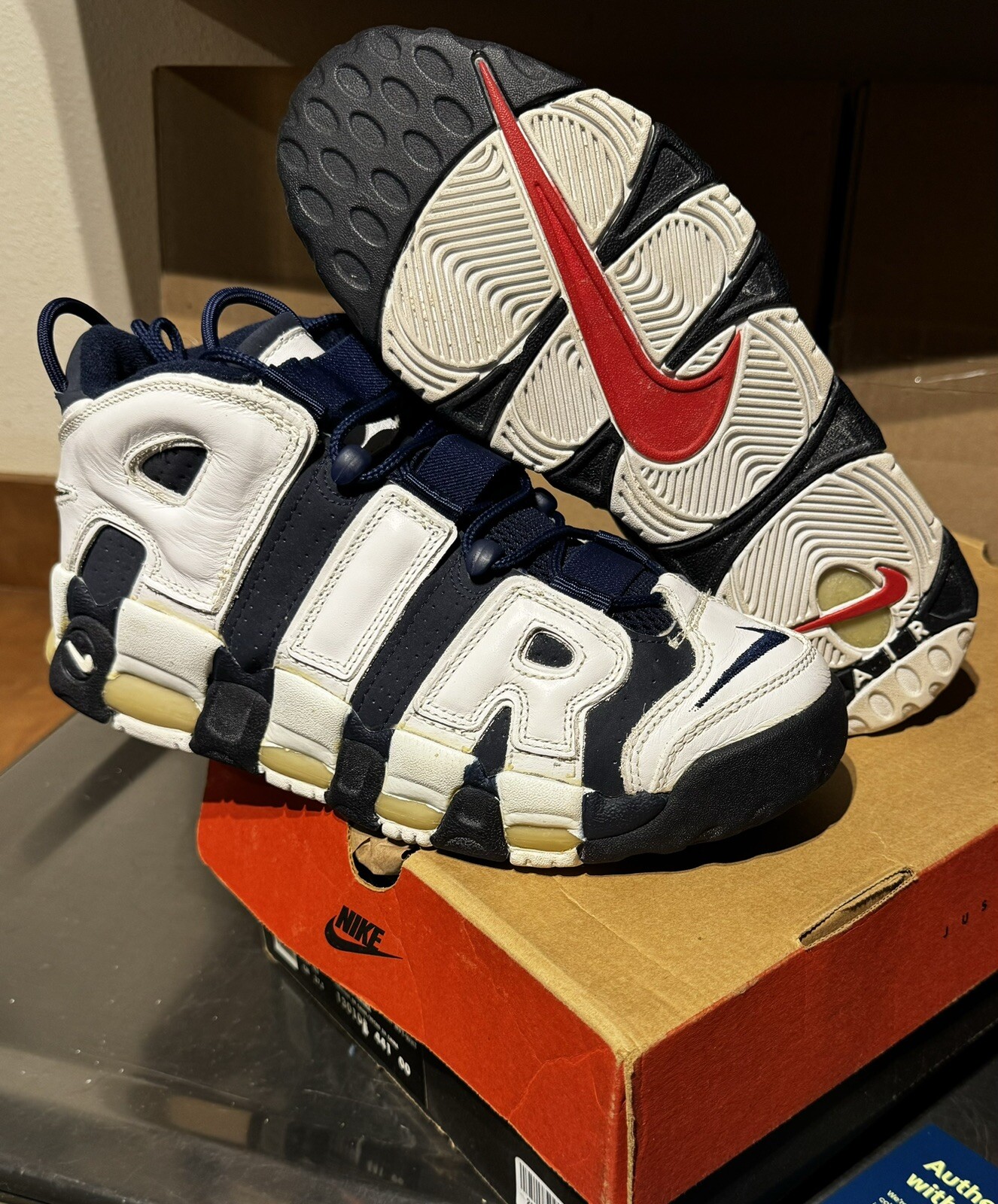 DS Vintage Nike Air More Uptempo 1996 OG Pippen Jordan 9.5 ~ NEW w/BOX $350 Firm DS Vintage Nike Air More Uptempo 1996 OG Pippen Jordan 9.5 ~ NEW w/BOX $350 Firm