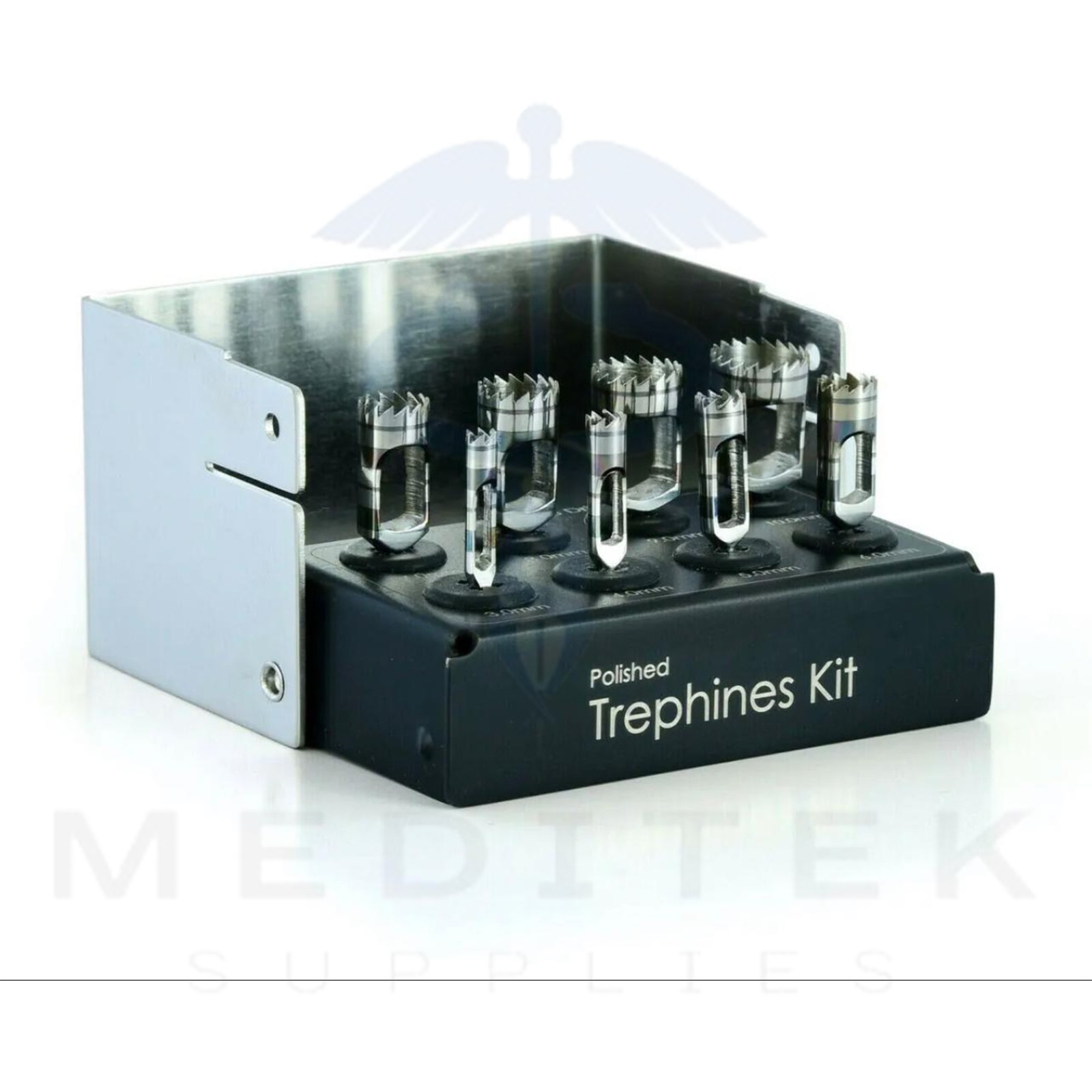 Dental Implant Trephine Kit 8pcs Set Polished Surgical Surgery CE