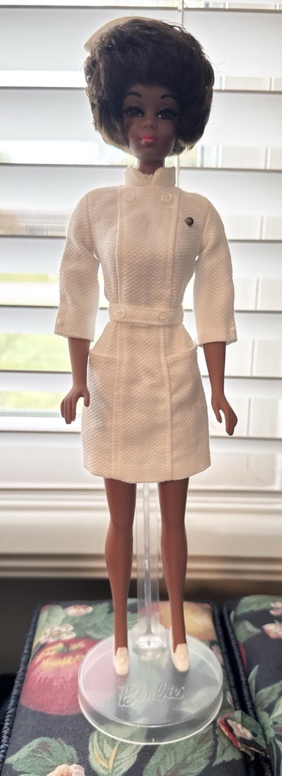 Vintage HTF  Barbie 1969 AA Christie #1119 Twist N Turn Doll