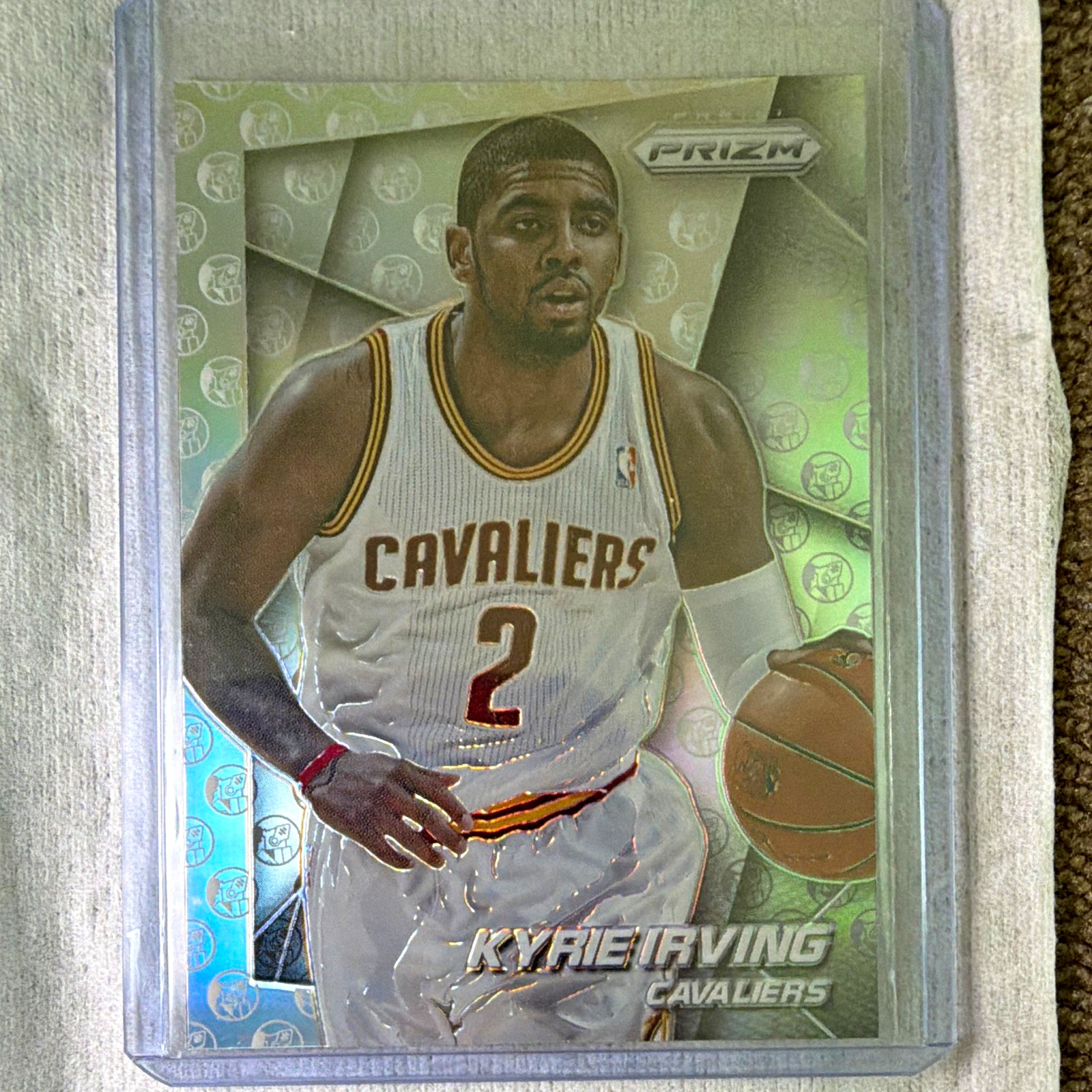 Panini 2014-15 Prizm Short Prints Silver Prizm Kyrie Irving #18 Cavaliers Panini 2014-15 Prizm Short Prints Silver Prizm Kyrie Irving #18 Cavaliers