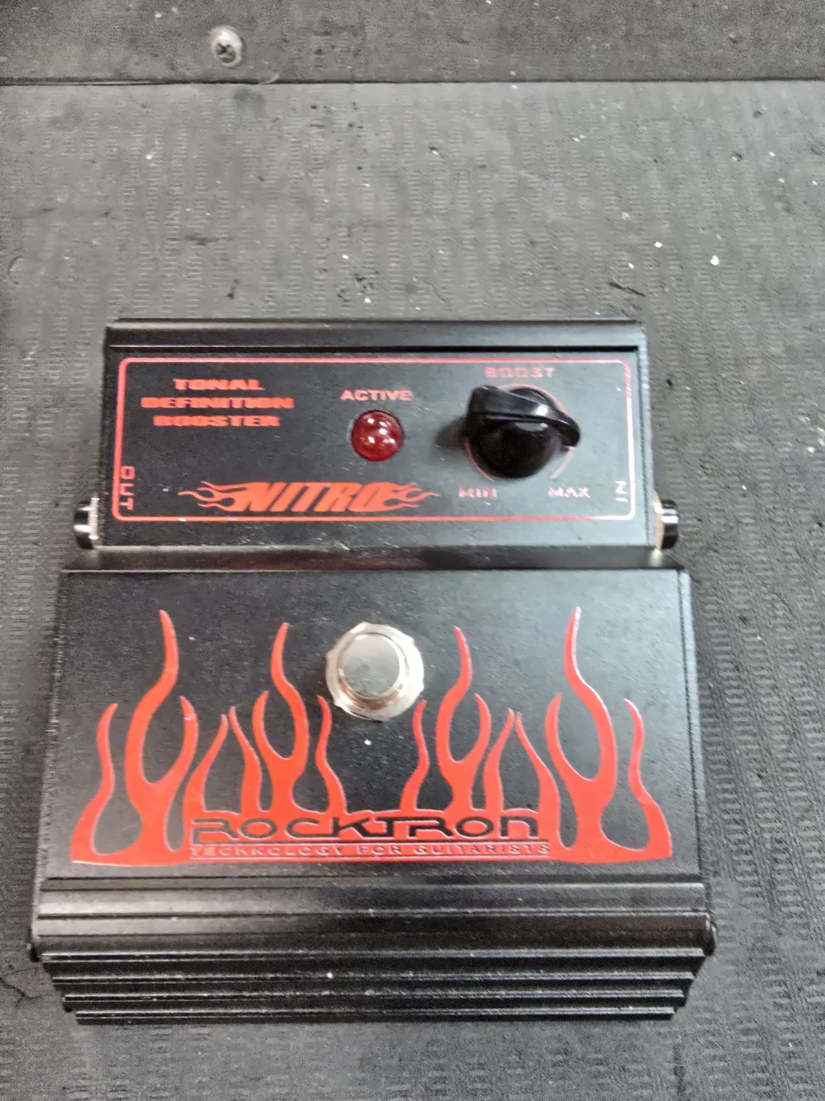 Rocktron Nitro Tonal Definition Booster Clean Boost Guitar Effect Pedal