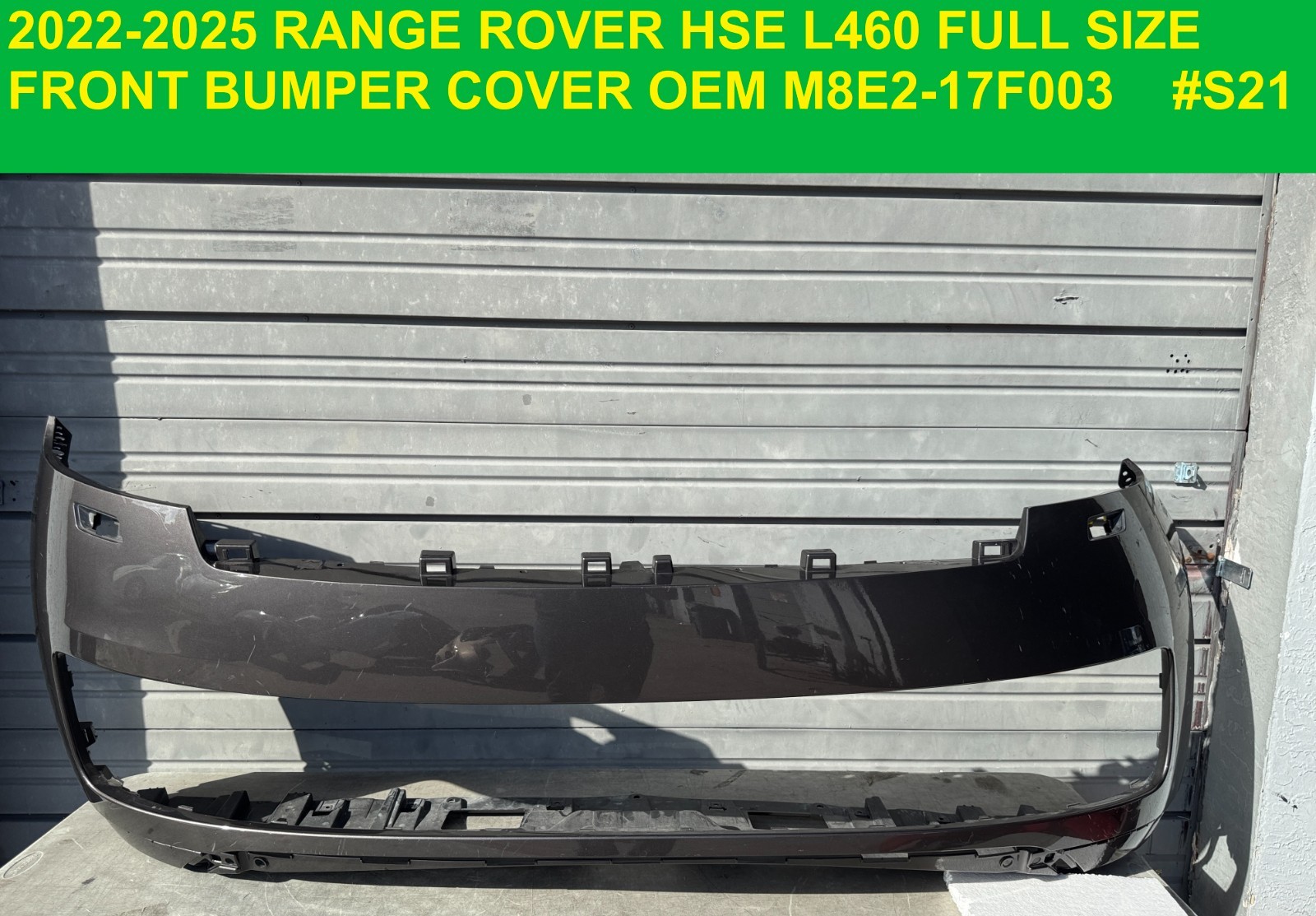 ✅ 2022-2025 Range Rover HSE L460 Front Bumper OEM With Grill M8E217F003 Big Body