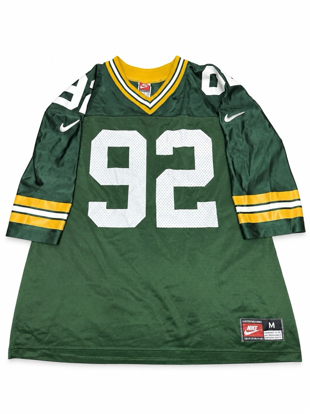 Vintage Nike Green Bay Packers Reggie White #92 Jersey Men’s M (40) NFL