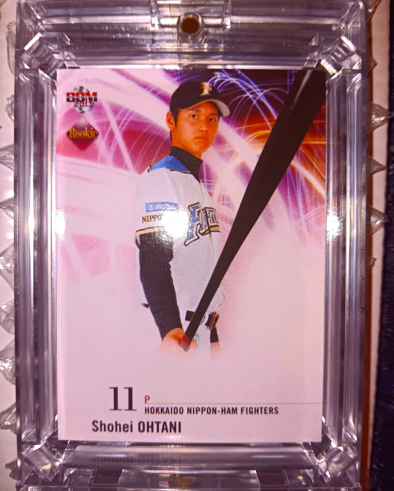 BBM 2013 Rookie Edition Shohei Ohtani Rookie #42 Nippon-Ham Fighters N00VELTY RC BBM 2013 Rookie Edition Shohei Ohtani Rookie #42 Nippon-Ham Fighters N00VELTY RC