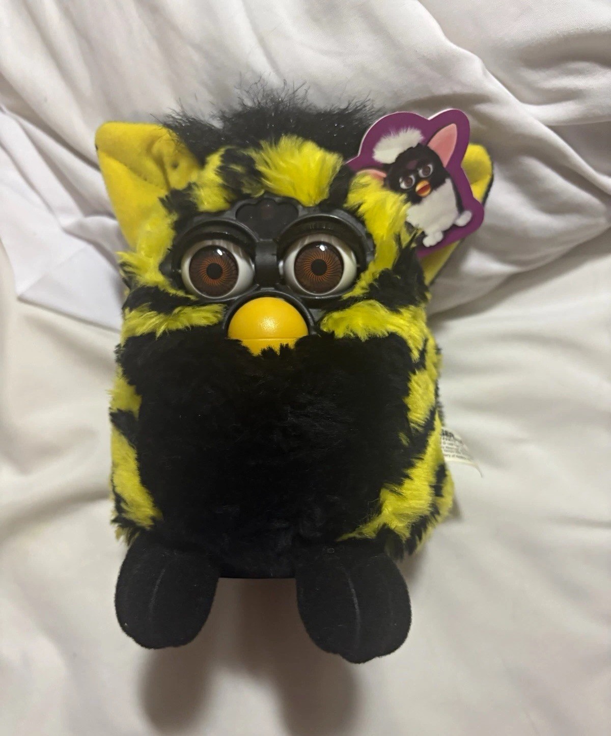Tiger Furby Bumble Bee 1999 Interactive Toy MPN 70-800 w/ Box & Manuals Tiger Furby Bumble Bee 1999 Interactive Toy MPN 70-800 w/ Box & Manuals
