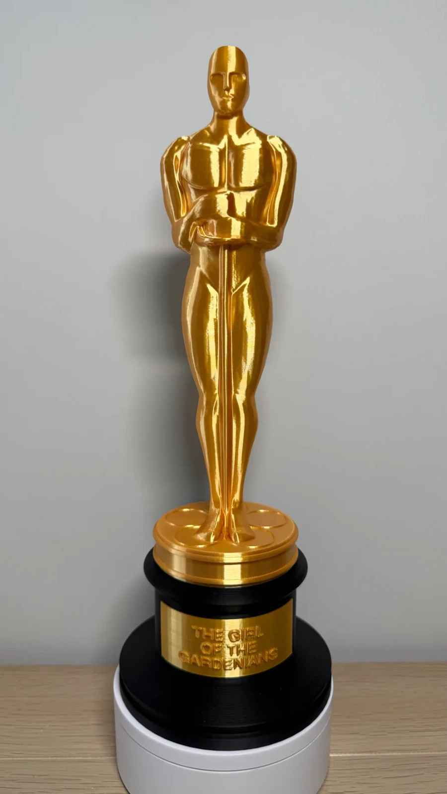 Replica Academy Award Oscar Statue KPop Demon Hunters Best Original Song Golden