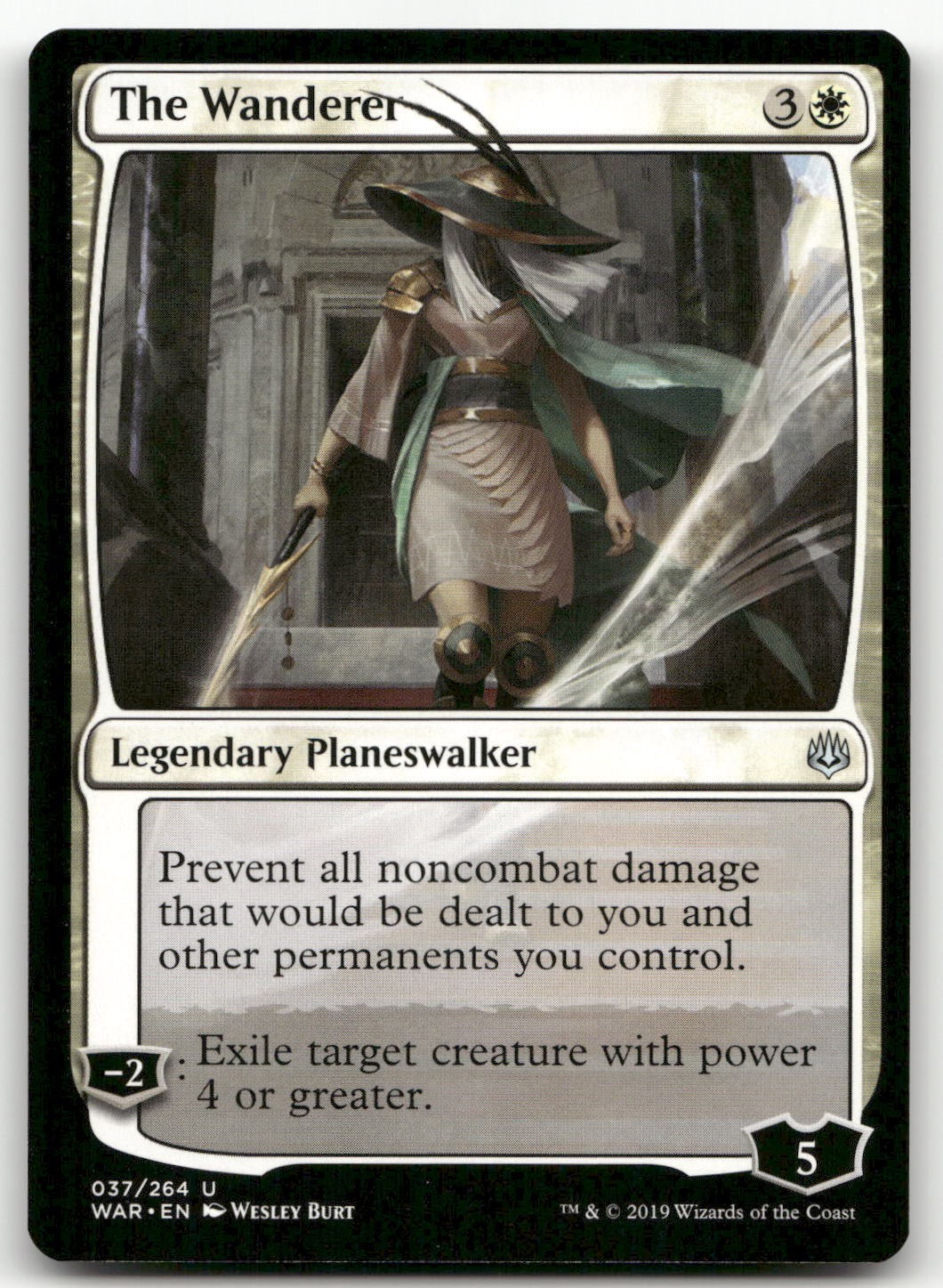 The Wanderer #37 (NM) War of the Spark WAR Magic MTG