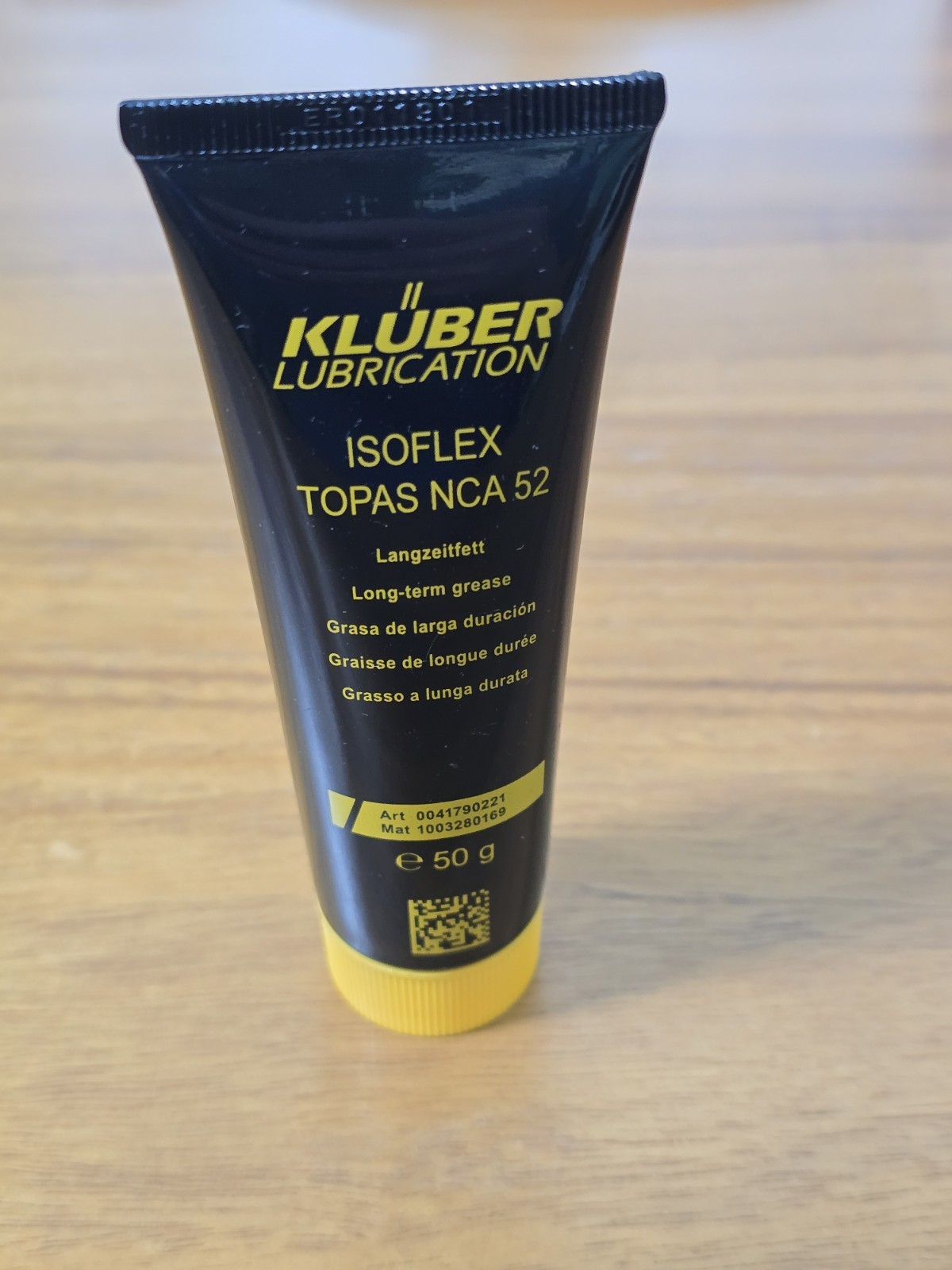 KLUBER ISOFLEX TOPAS NCA 52 GREASE 50G TUBE